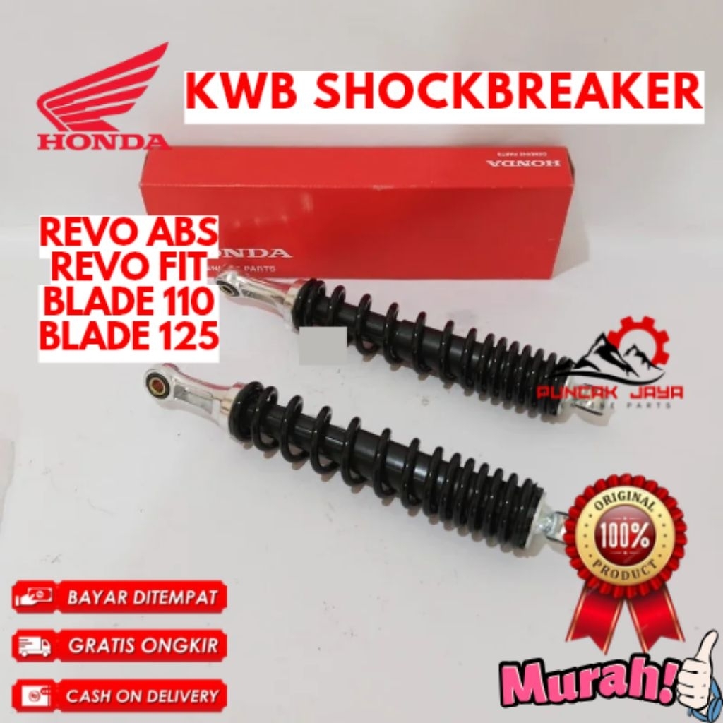 SHOCKBREAKER ORIGINAL HONDA KODE KWB, SHOCKBREAKER REVO ABS, SHOCKBREAKER REVO FIT, SHOCKBREAKER BLA