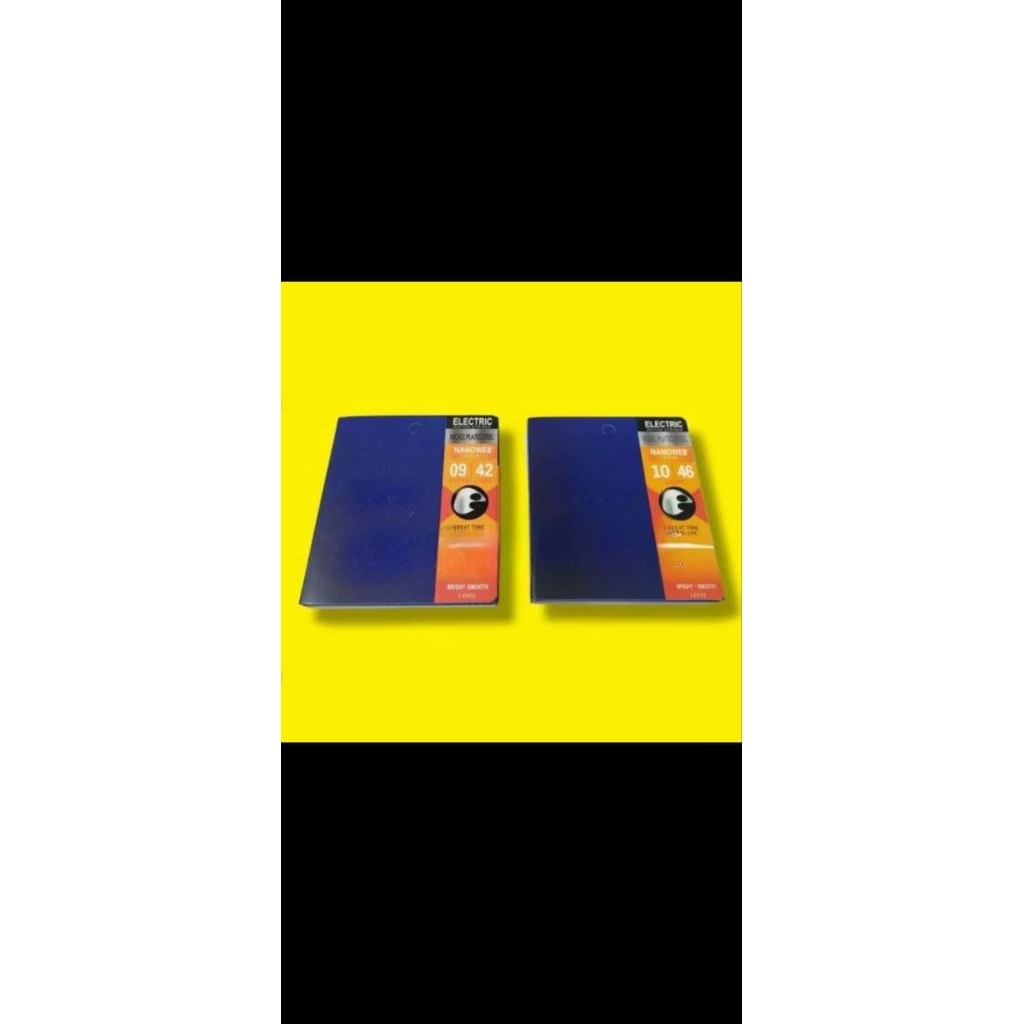 SENAR GITAR ELEKTRIK ELIXIR NANOWEB FULLSET STRING / SENAR GITAR ELEKTRIK ELIXIR 1 SET NICKEL PLATED