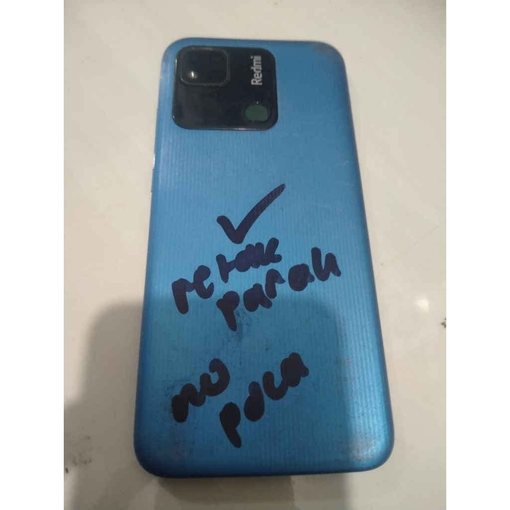 Lcd Tc Retak Parah Hp Redmi 10A Cabutan