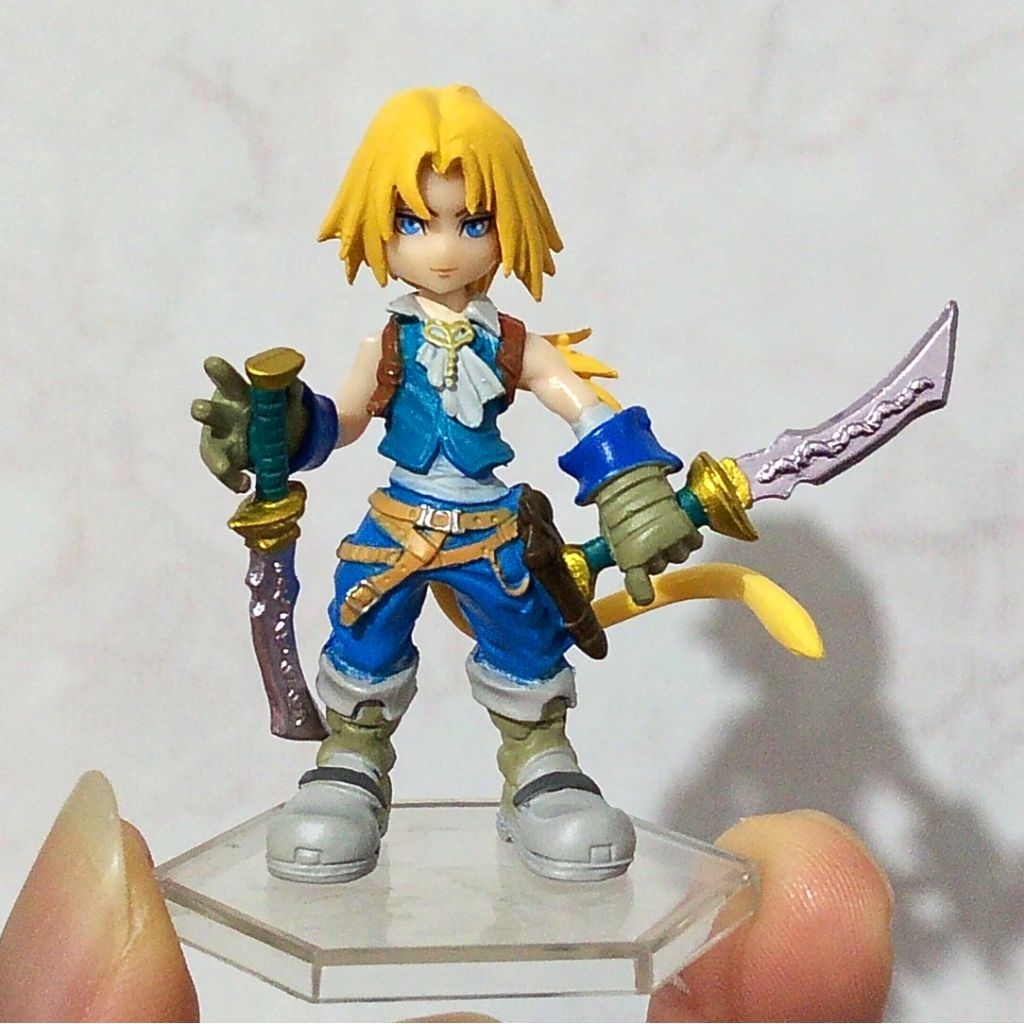Figur Dissidia Final Fantasy IX Zidane Opera Omnia Trading Arts – Mini Figure Original Color 5,5 cm 