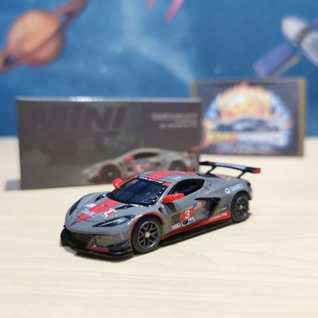 Mini GT 315 Chevrolet Corvette C8.R #3 Corvette Racing 2021 IMSA Sebring 12 Hrs