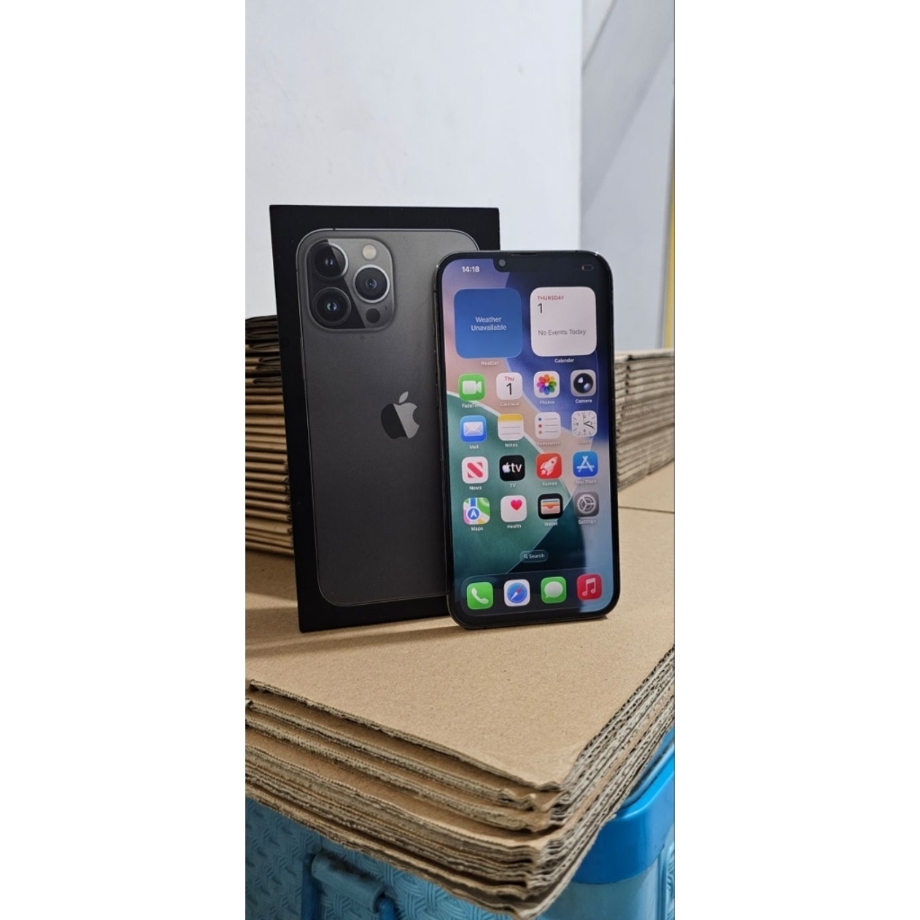 Second IP 13 Pro Max 256gb IBox Fullset Original