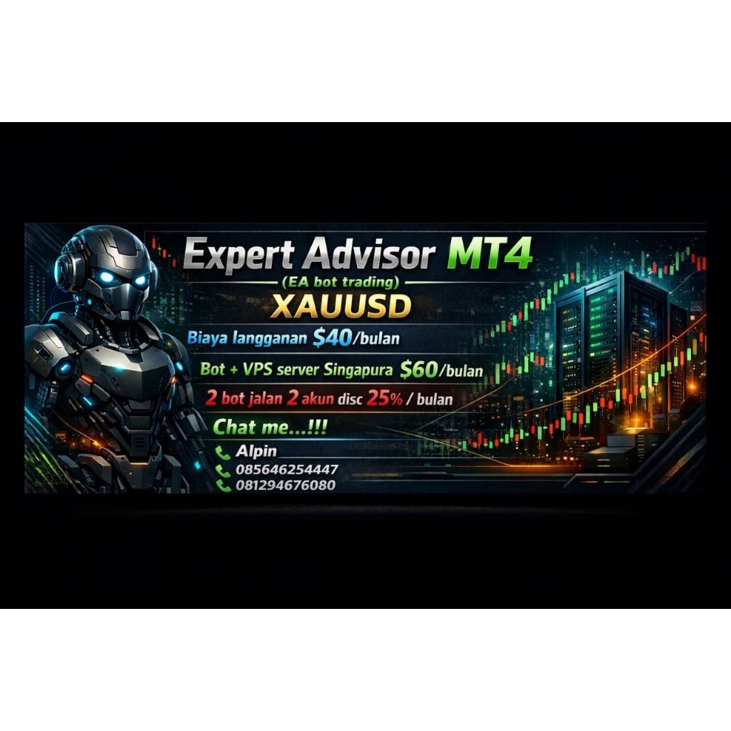 EA MT4 bot trading XAUUSD