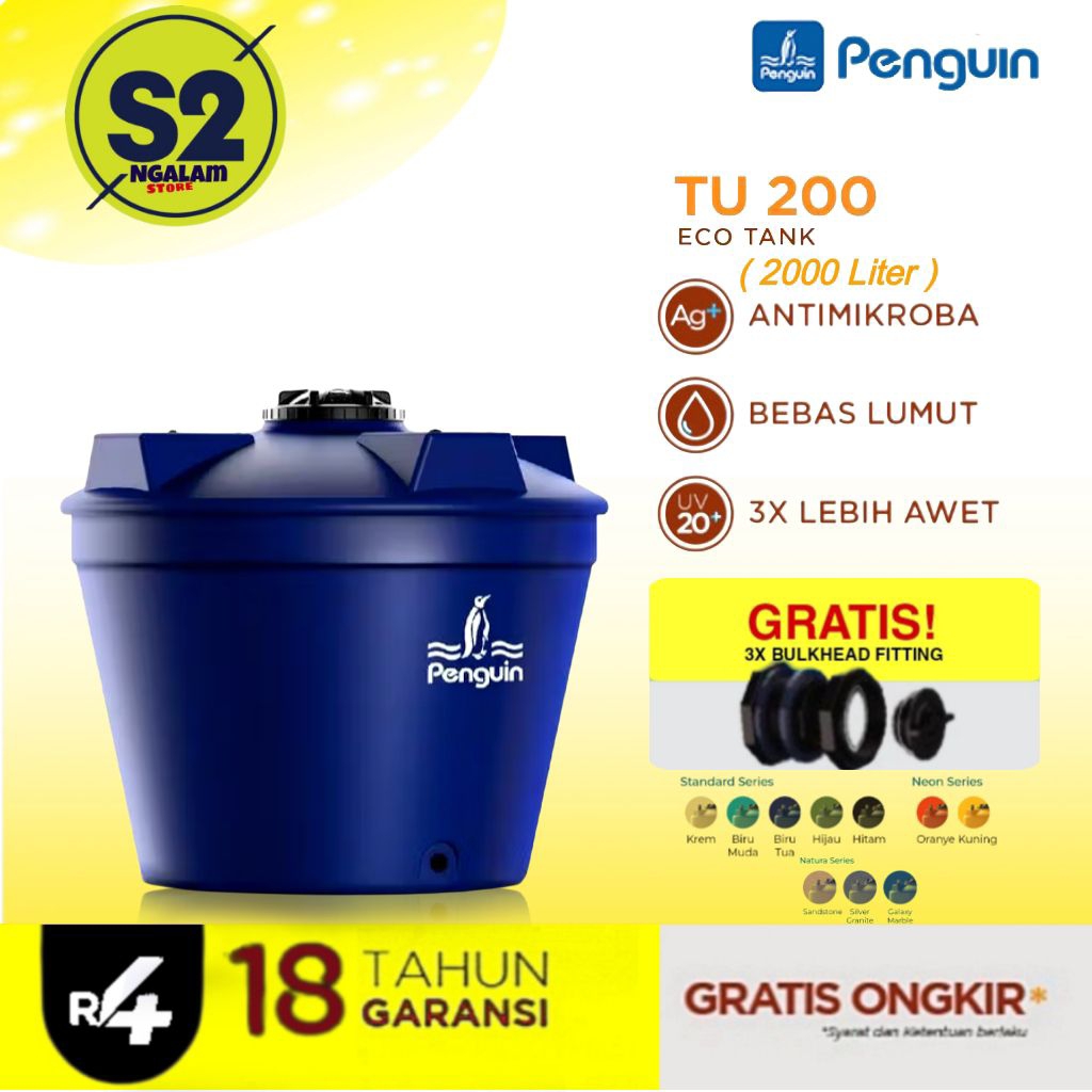 Penguin TU 200 2000 Liter Tandon Toren Tangki Air
