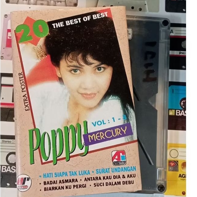 kaset pita the best poppy mercury vol 1-3