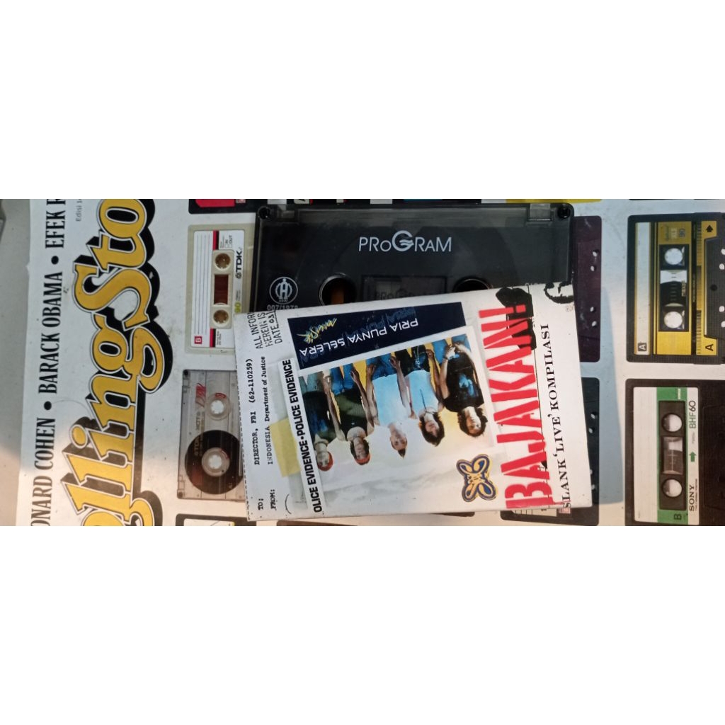 kaset pita slank album bajakan