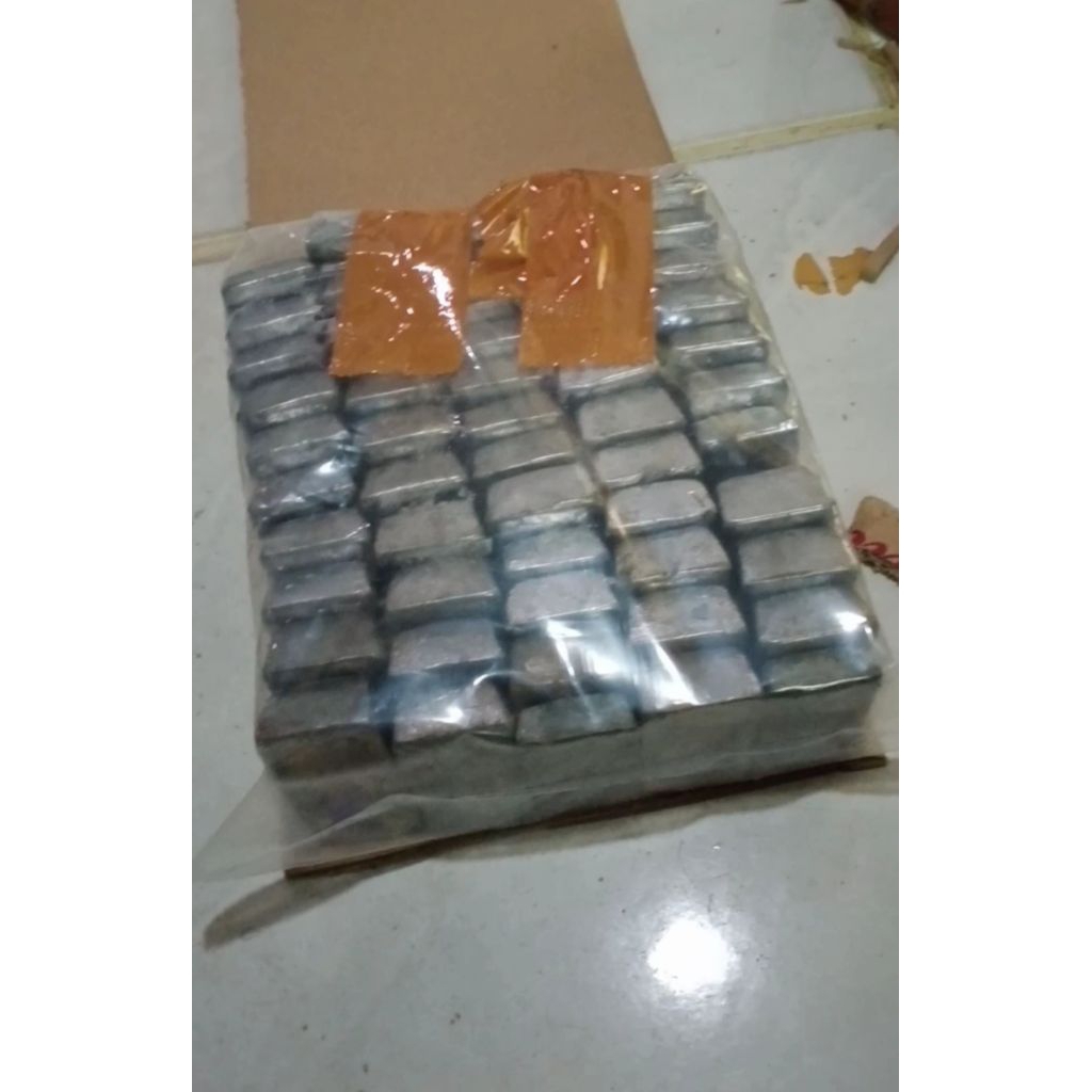 timah pb murni lunak bersih 1kg 2batang