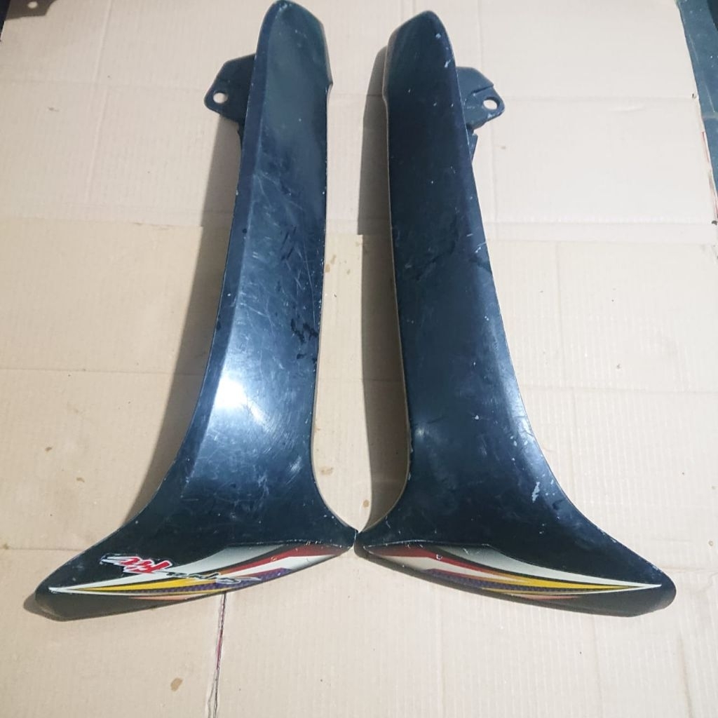 Sayap Luar Honda Supra Fit Lama Kanan Kiri Hitam Original Copotan Siap Pasang Side Cover Supra Fit O