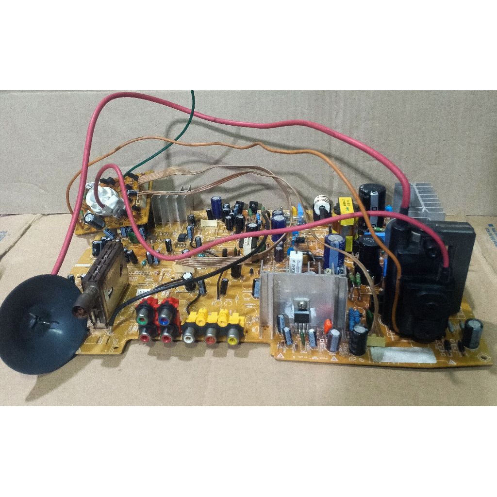 Mesin TV polytron 21in slim (non EW) second normal