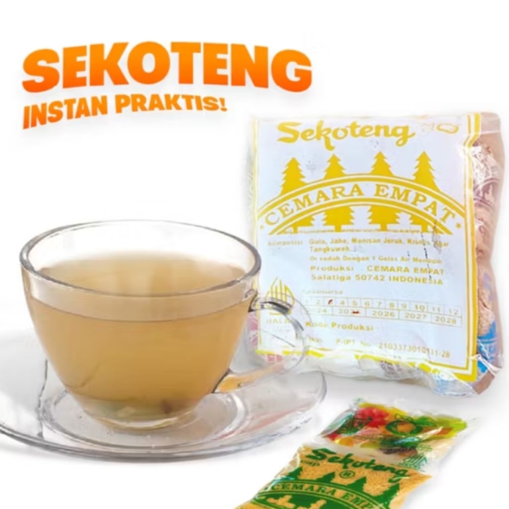 Sekoteng Instan Cap Cemara Empat (10 pcs / 300gr)
