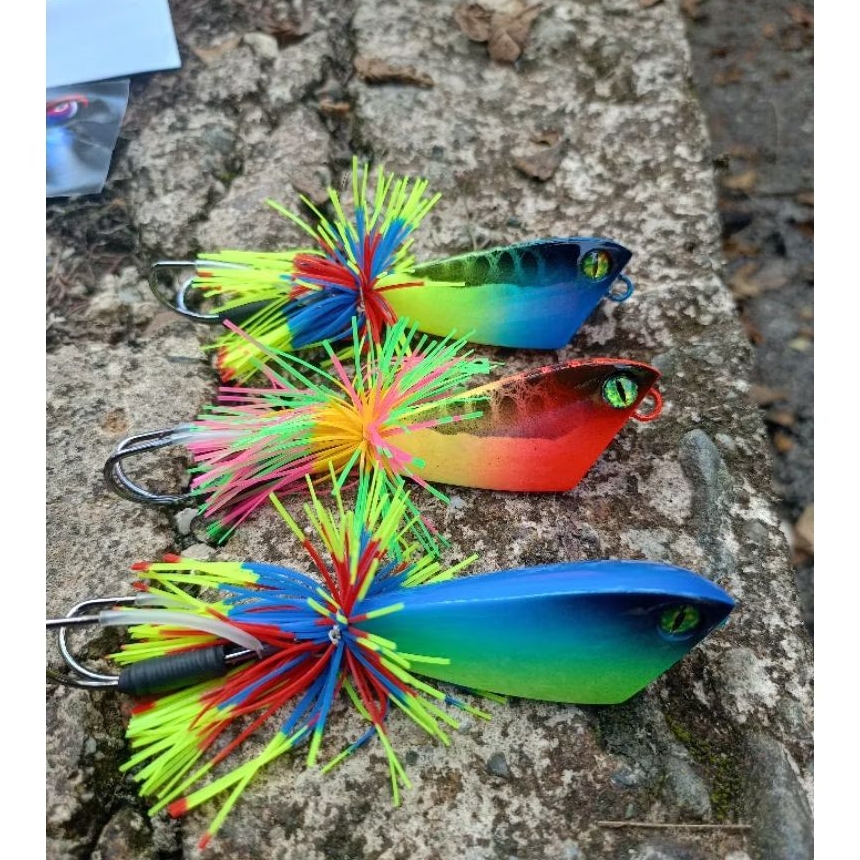 JUMP FROG TRIANGLE AL-FATH LURE TOMAN UMPAN CASTING