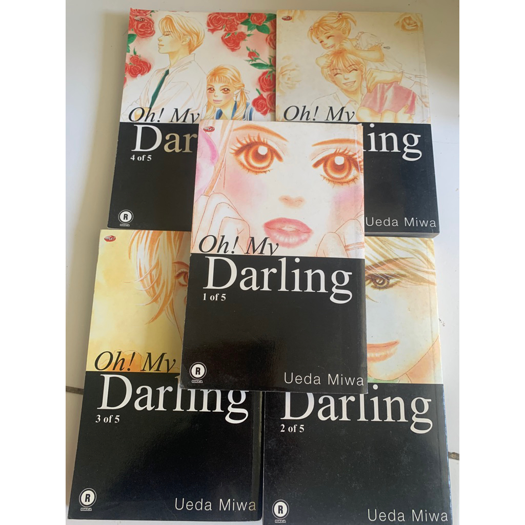 preloved komik oh my darling 1-5 tamat ueda miwa