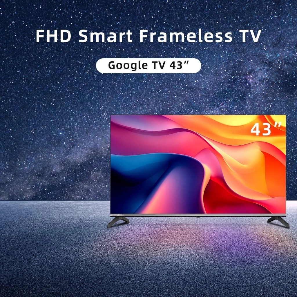 Changhong TV smart L43ST1 FHD Google TV 43 inch TV keluarga