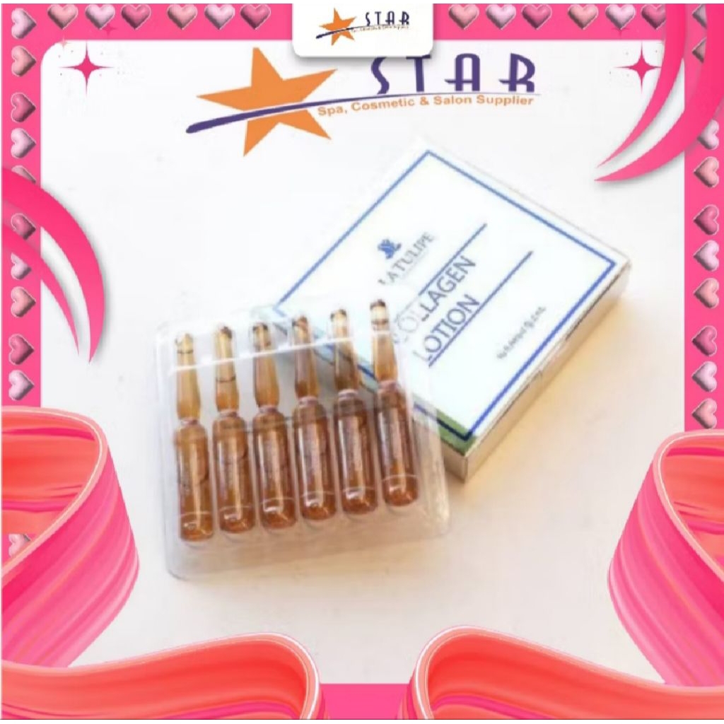 La Tulipe Collagen Lation/pelembab wajah/original