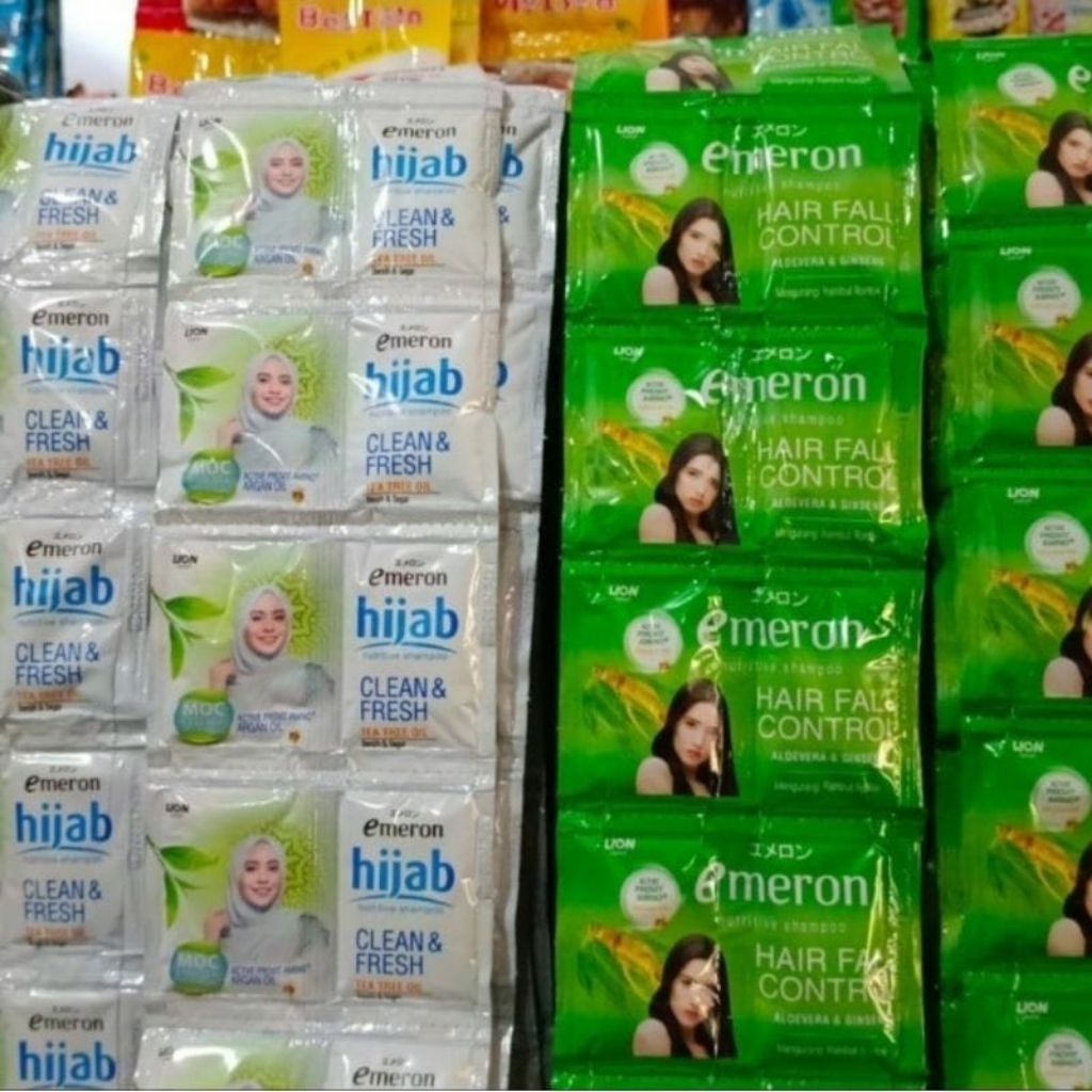 TERLARIS Shampo emeron 10ml isi 24 pcs / emeron shampo renceng / shampo emeron renceng