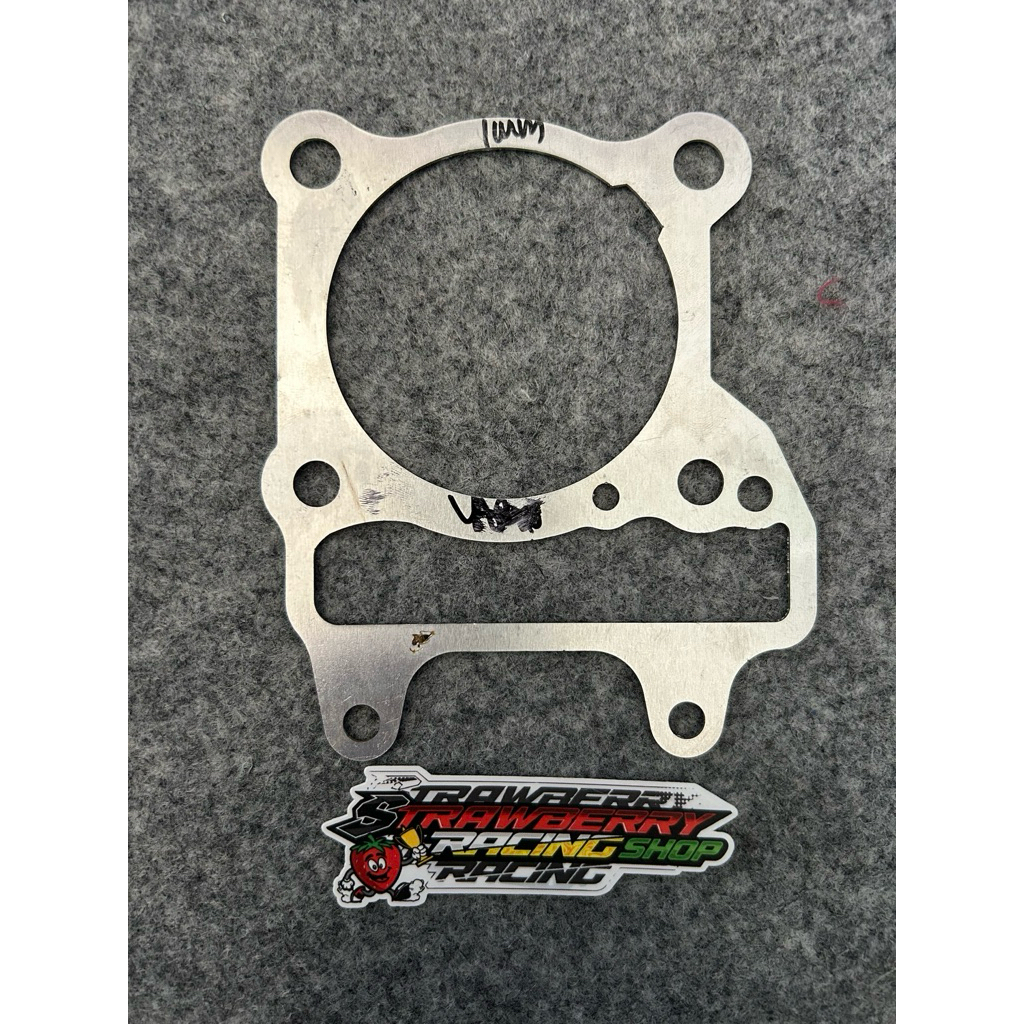 paking blok seher almunium 1mm,vario125/150/pcx