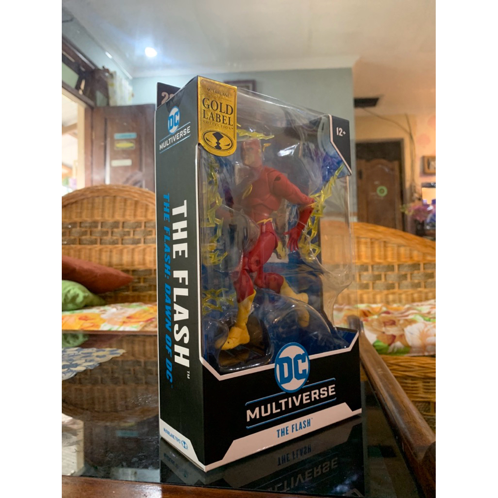 McFarlane The Flash “Dawn of DC” Wally West Gold Label (BIB)