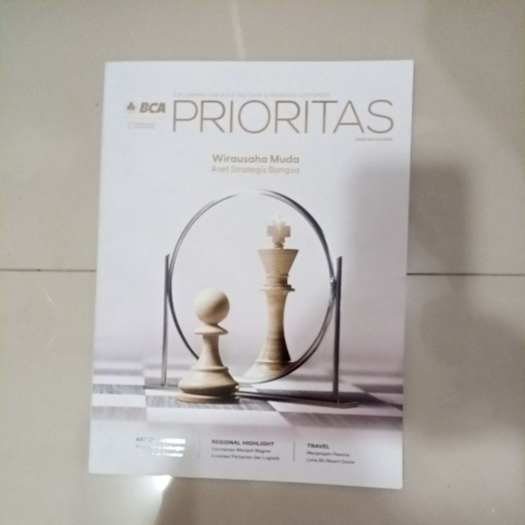 MAJALAH PRIORITAS BCA BUKU PRIORITAS BCA