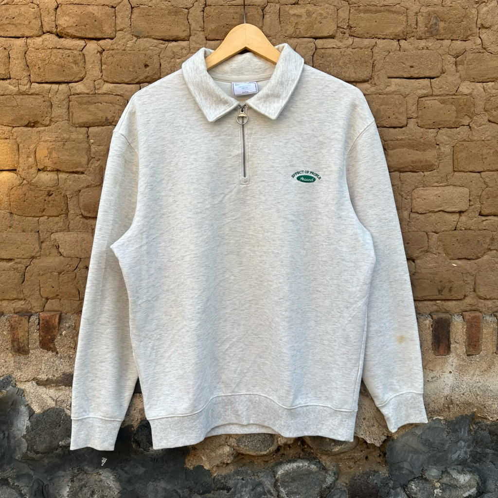 crewneck sweater ziozia size fit m abu misty