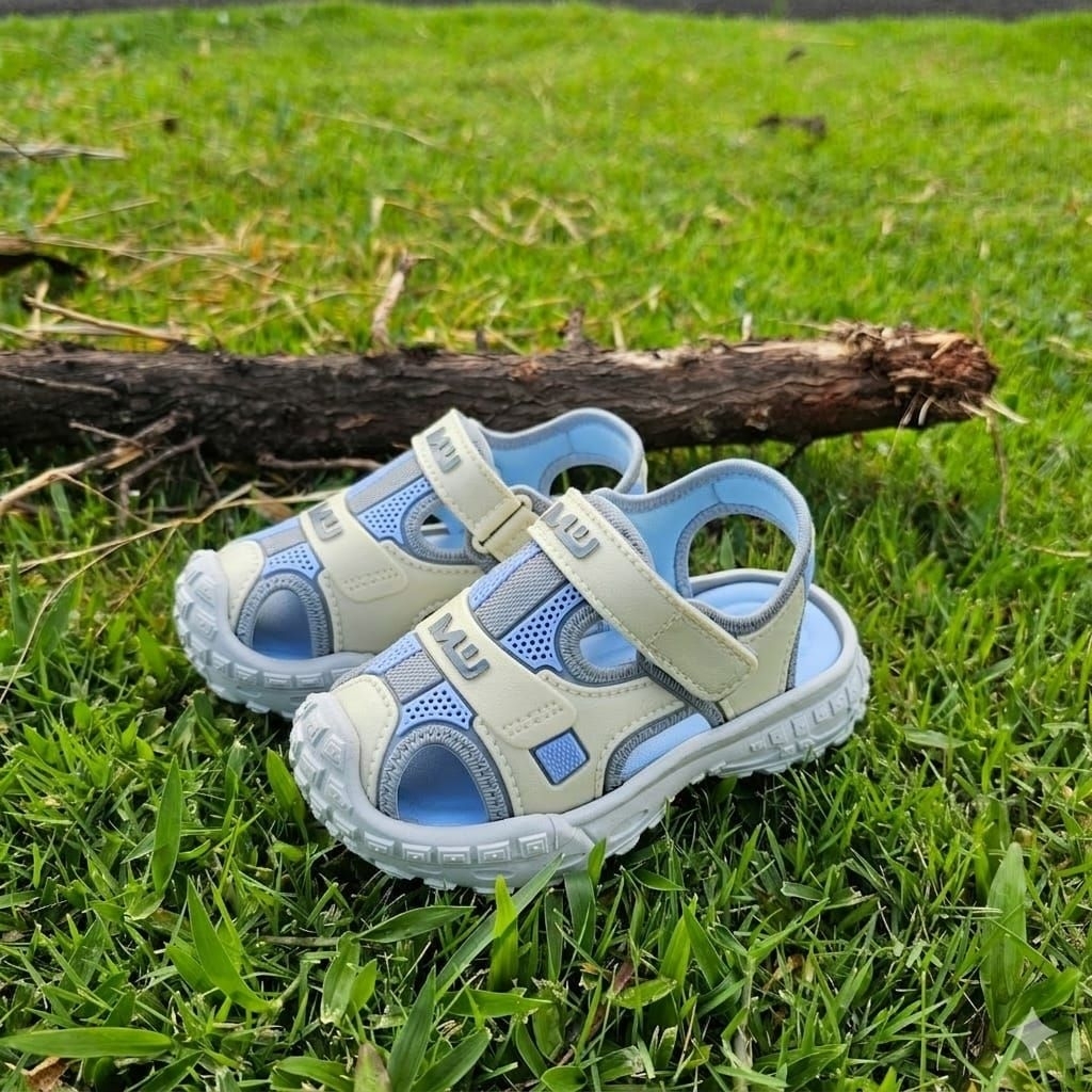 Sandal Karet Jelly Anak Laki-Laki Sandal Tali Belakang Terbaru - FLD609+1