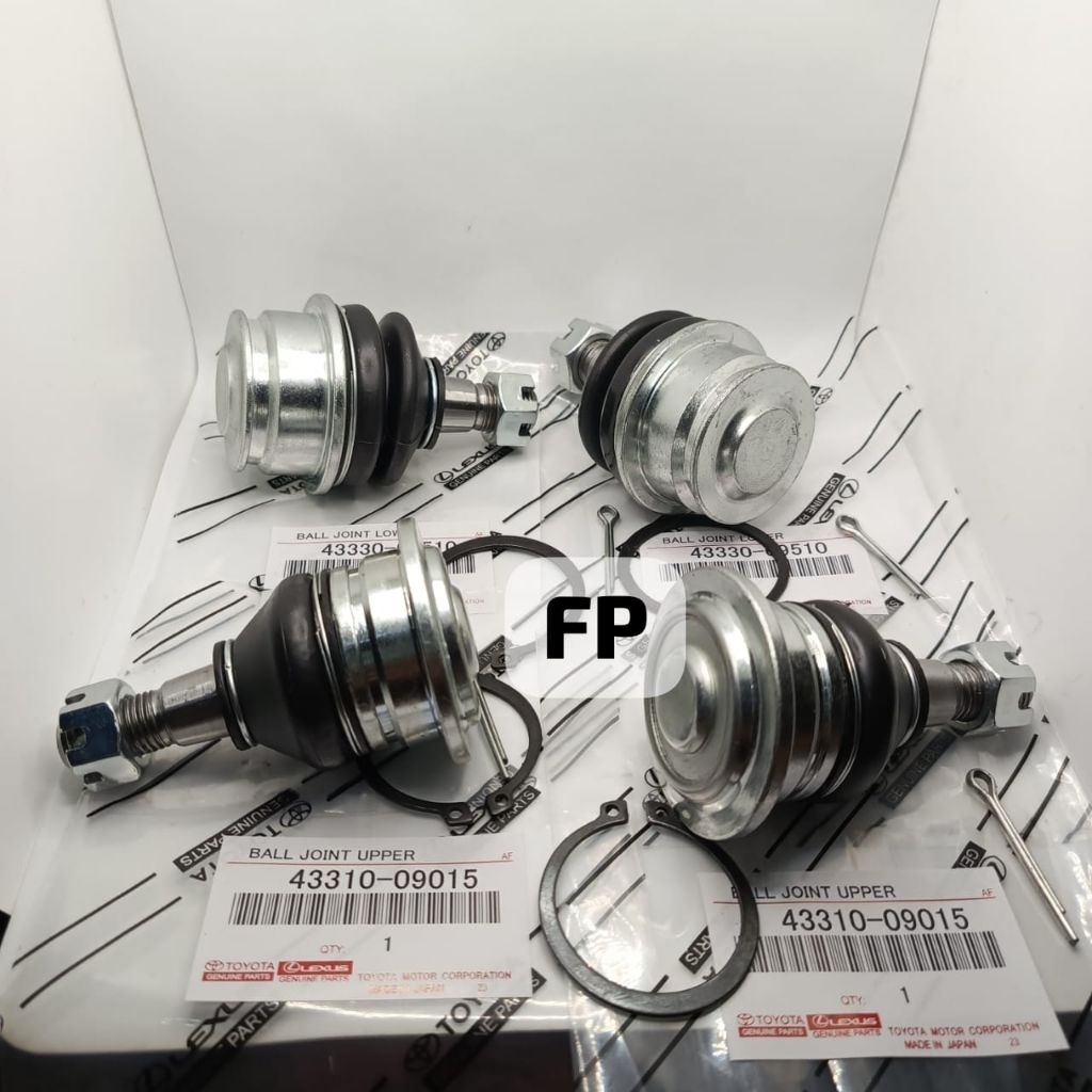 BALL JOINT SET BALL JOINT ATAS BAWAH INNOVA HILUX FORTUNER INNOVA REBORN ORIGINAL HARGA 4PCS
