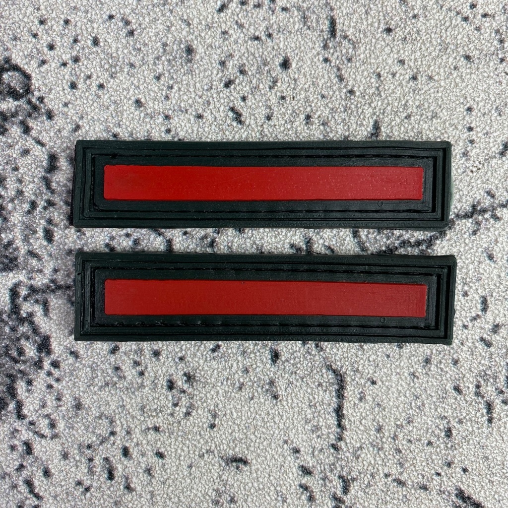 Rekatan PANGKAT TNI AD PRADA Prajurit Dua Atribut Patch Rubber Karet Tempel TNI AD