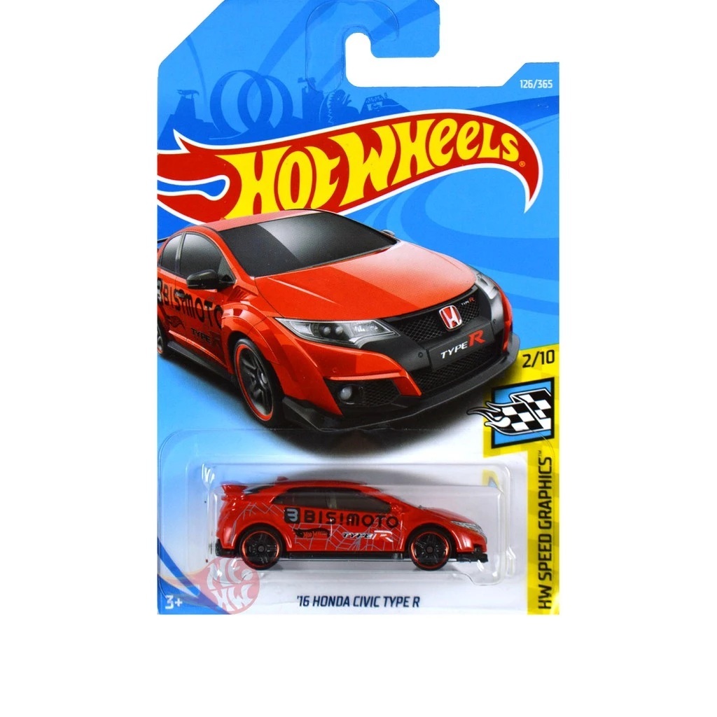 Hot Wheels 16 Honda Civic Type R