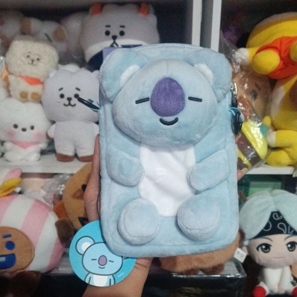 READY_Tas Koya / Half Plush cross bag koya Bt21 New