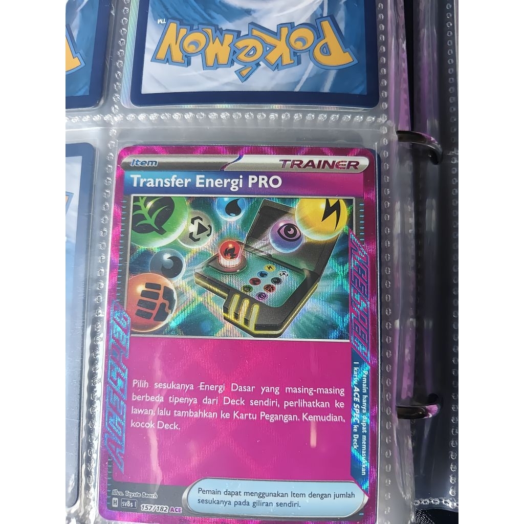 Transfer Energi PRO sV8s 157/182 ACE Kartu Pokemon TCG Indonesia