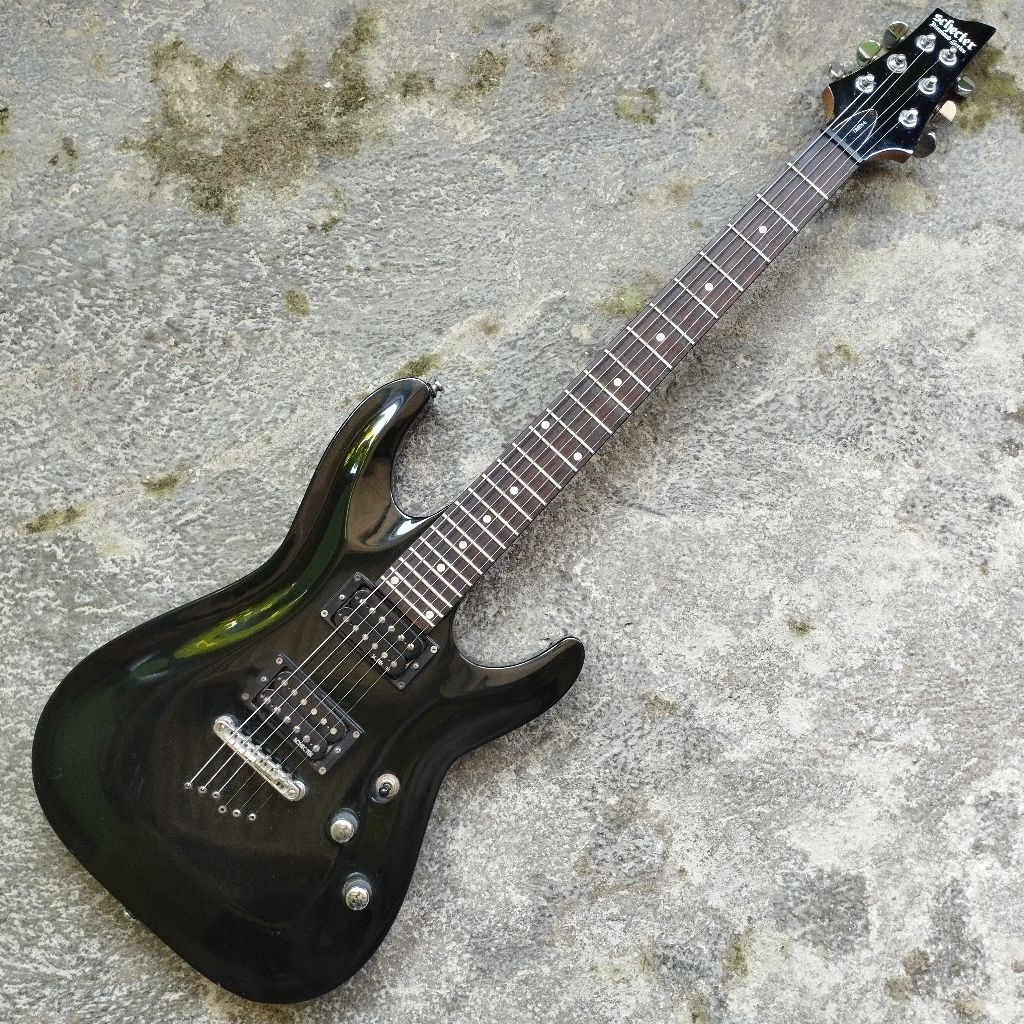 GITAR LISTRIK SCHECTER DIAMOND SERIES OMEN 6 / SGR MADE IN INDONESIA MURAH SECOND