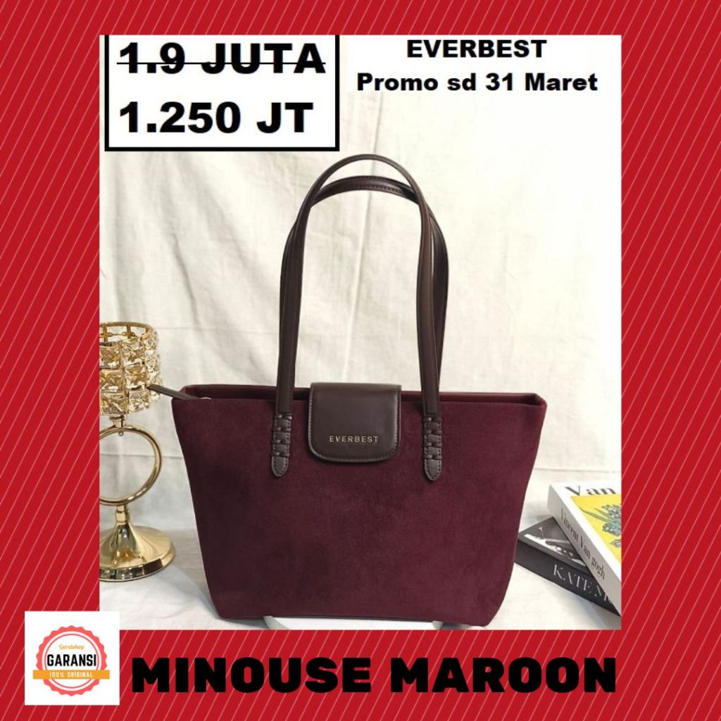 Tas Everbest wanita seri MINOUSE satchel bag SALE original 100%