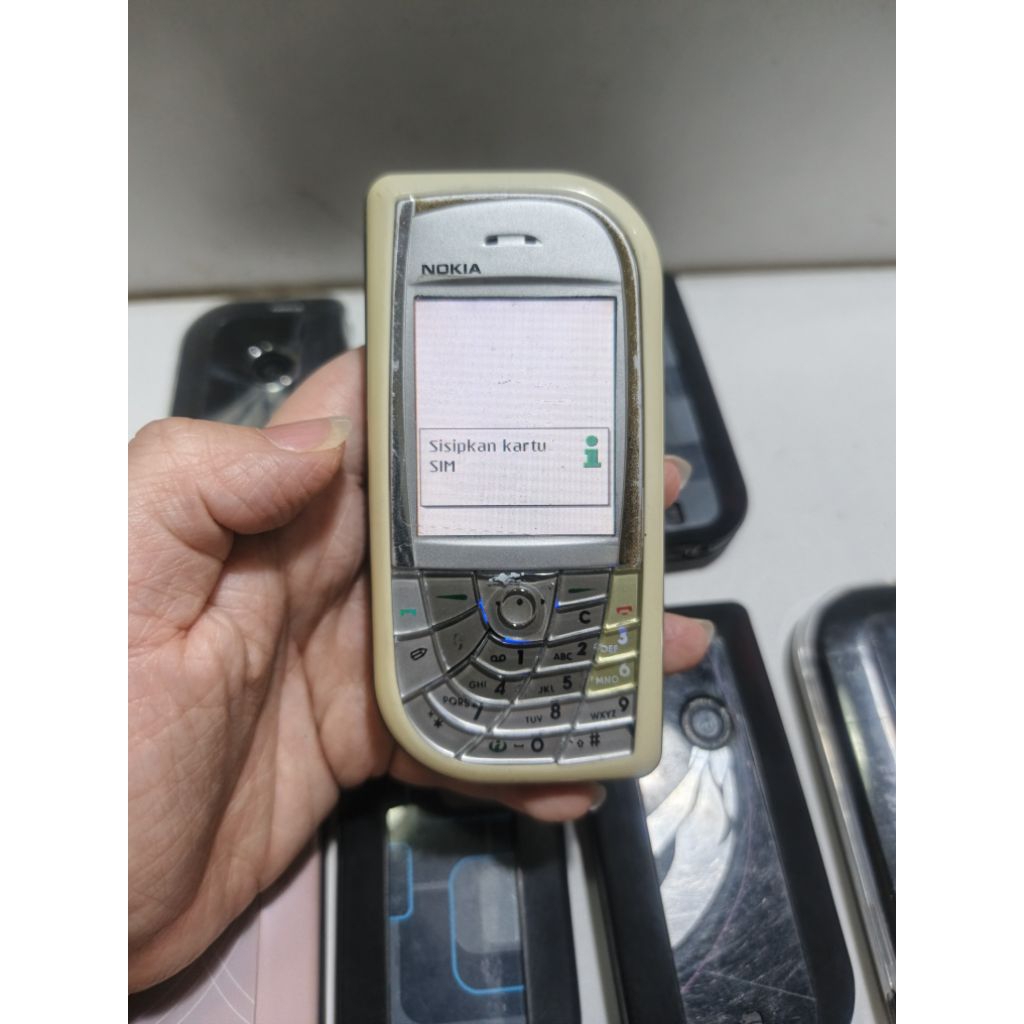NOKIA 7610 ORIGINAL NORMAL SIAP PAKAI HANDPHONE NOKIA SECOND JADUL UNIK LANGKA