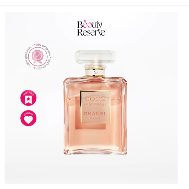 100% Original Chanel Coco Mademoiselle EDP 100ML / Chanel Coco Mademoiselle Intense EDP 100ML/Chanel