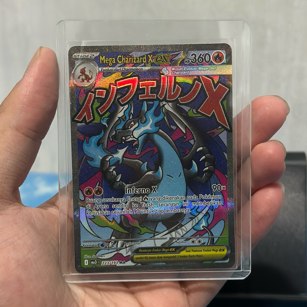 MA Mega Charizard X EX ID / Kartu Pokemon MA / Original Indonesia