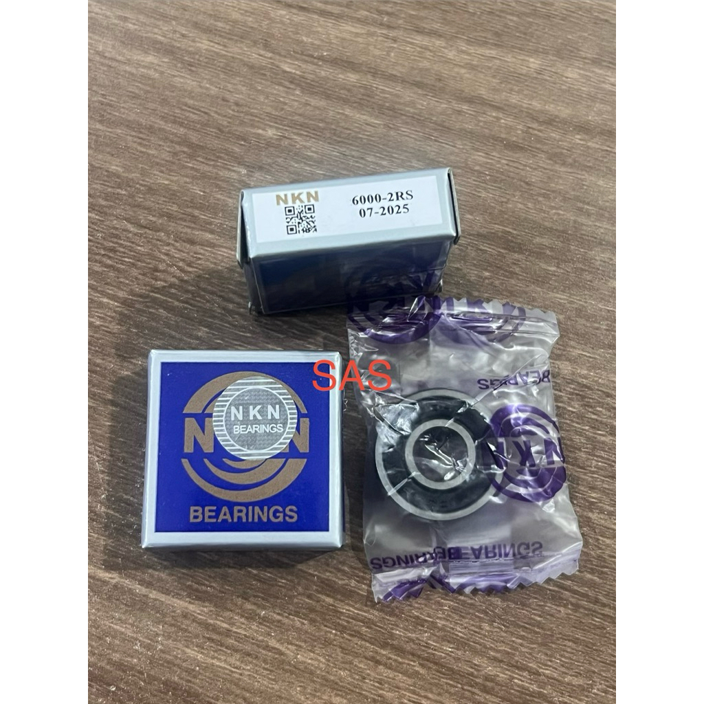 NKN Bearing 6000-2RS laher 6000 2rs klaher 60002RS