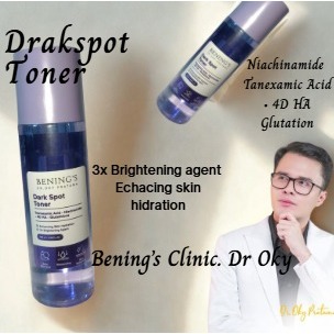 Toner Drakspot Bening Skincare Dr Oky Pratama ( FLEK ) Benings Clinic by dr. Oky Pratama