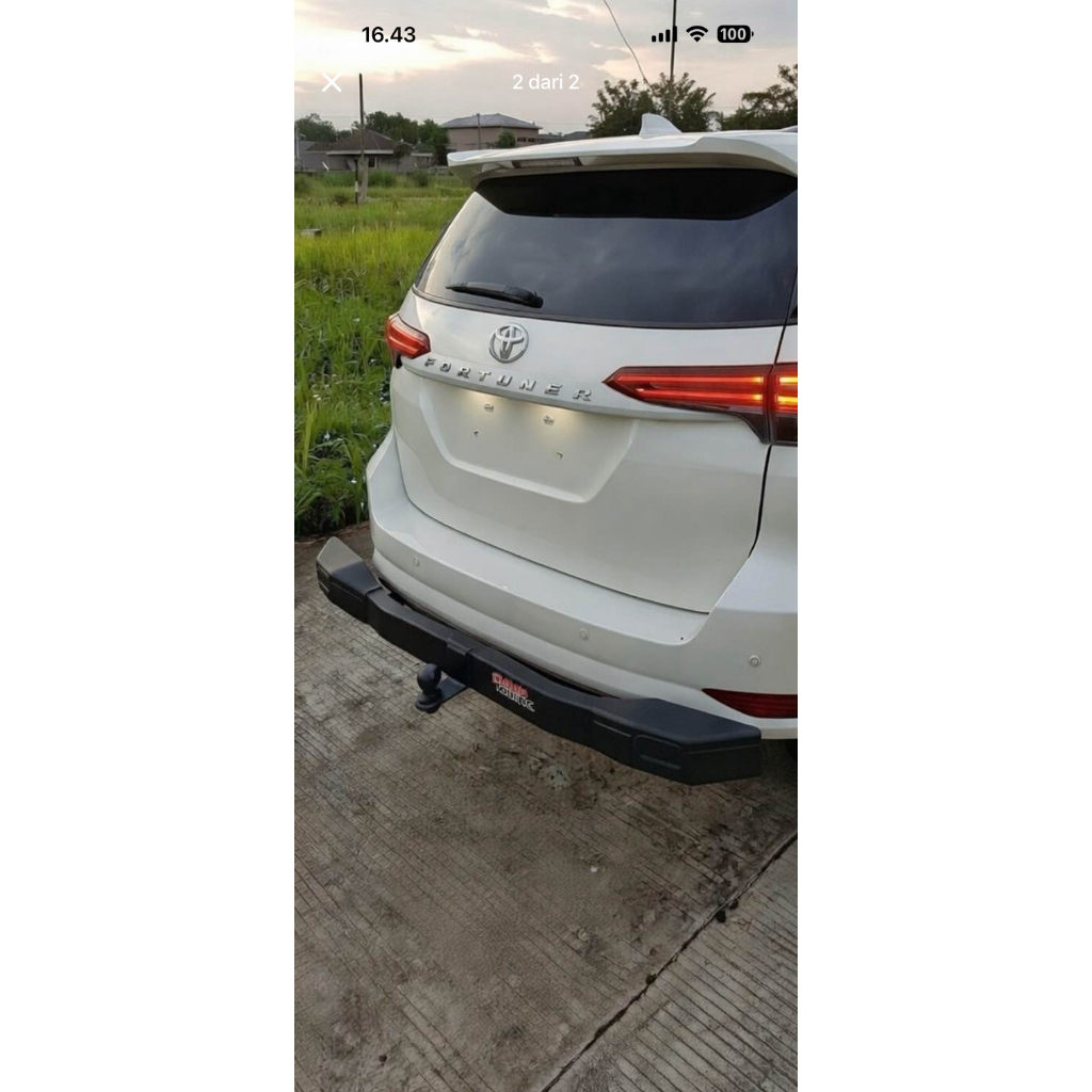 TOWING BAR FORTUNER VRZ,GR,VNT