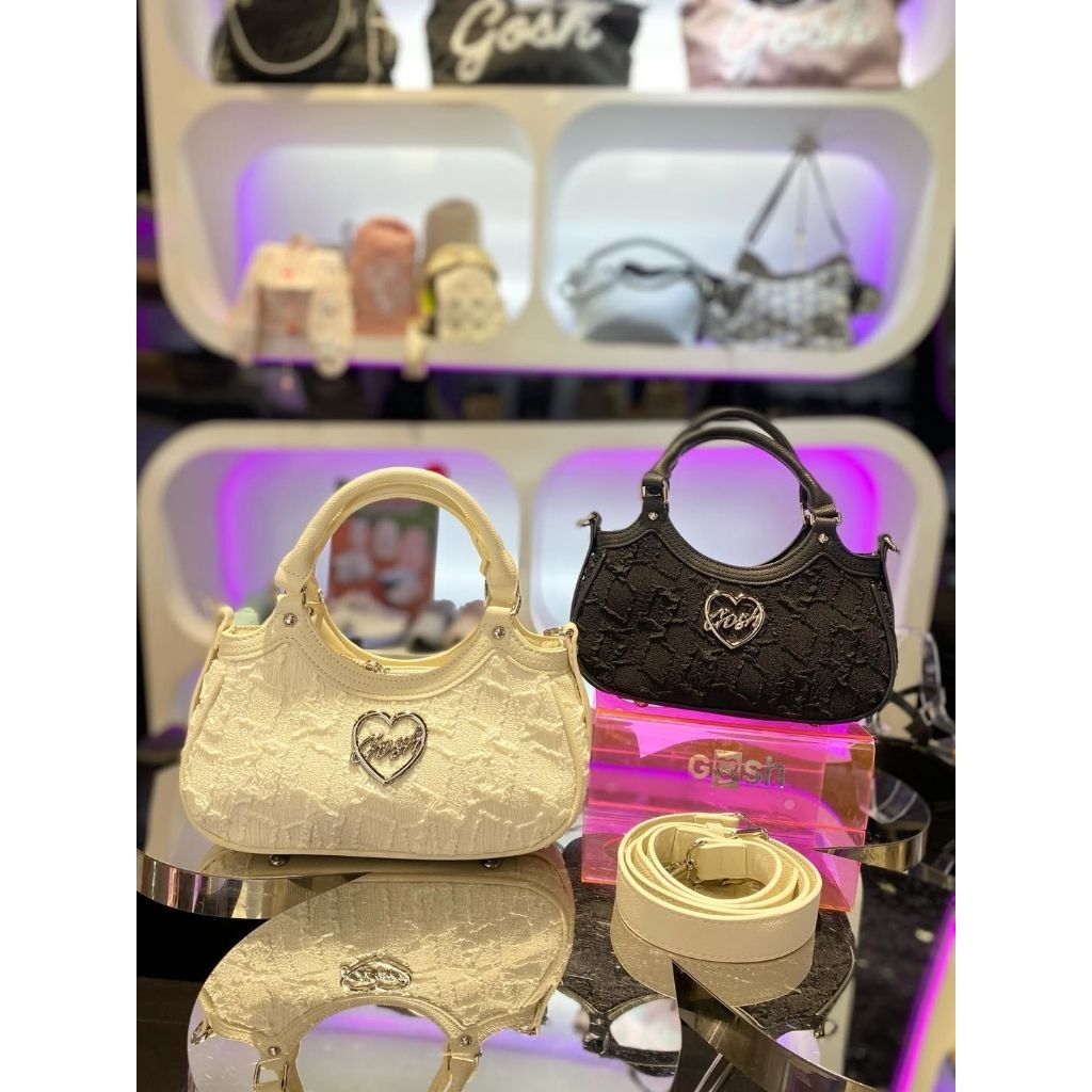 [Bisa COD] Raedy Tas Gosh Original New art 662 Black Off White