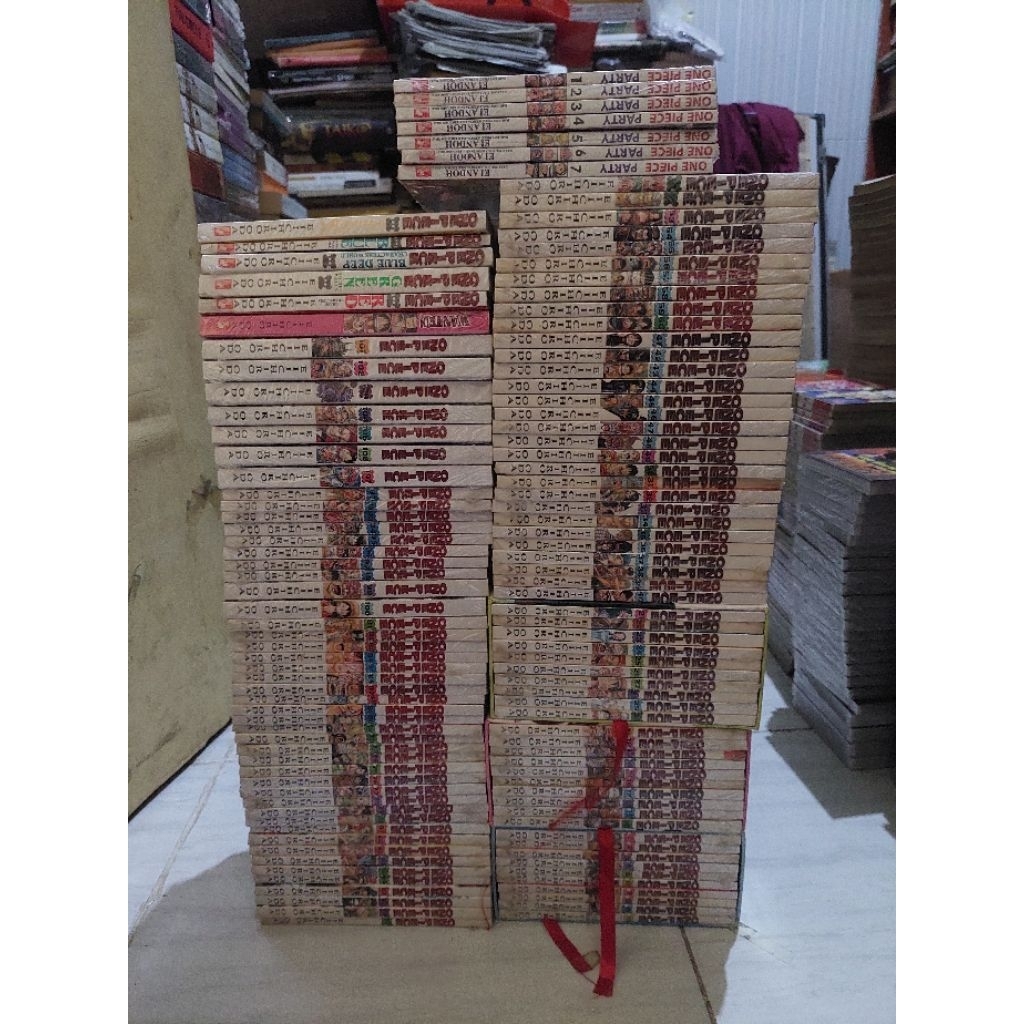 Komik ONE PIECE 1-107 FULL SEGEL + All Databook + Wanted + OP Party + Poster