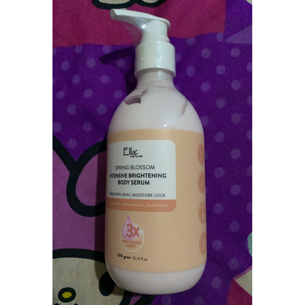 preloved body serum intensive brightening ella skincare