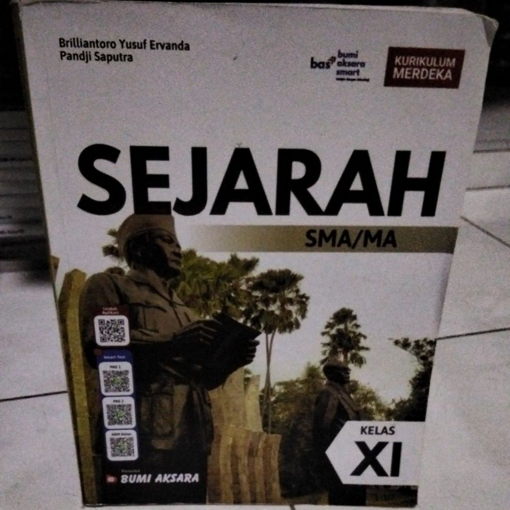 buku sejarah kelas 11 bumi aksara kurikulum merdeka