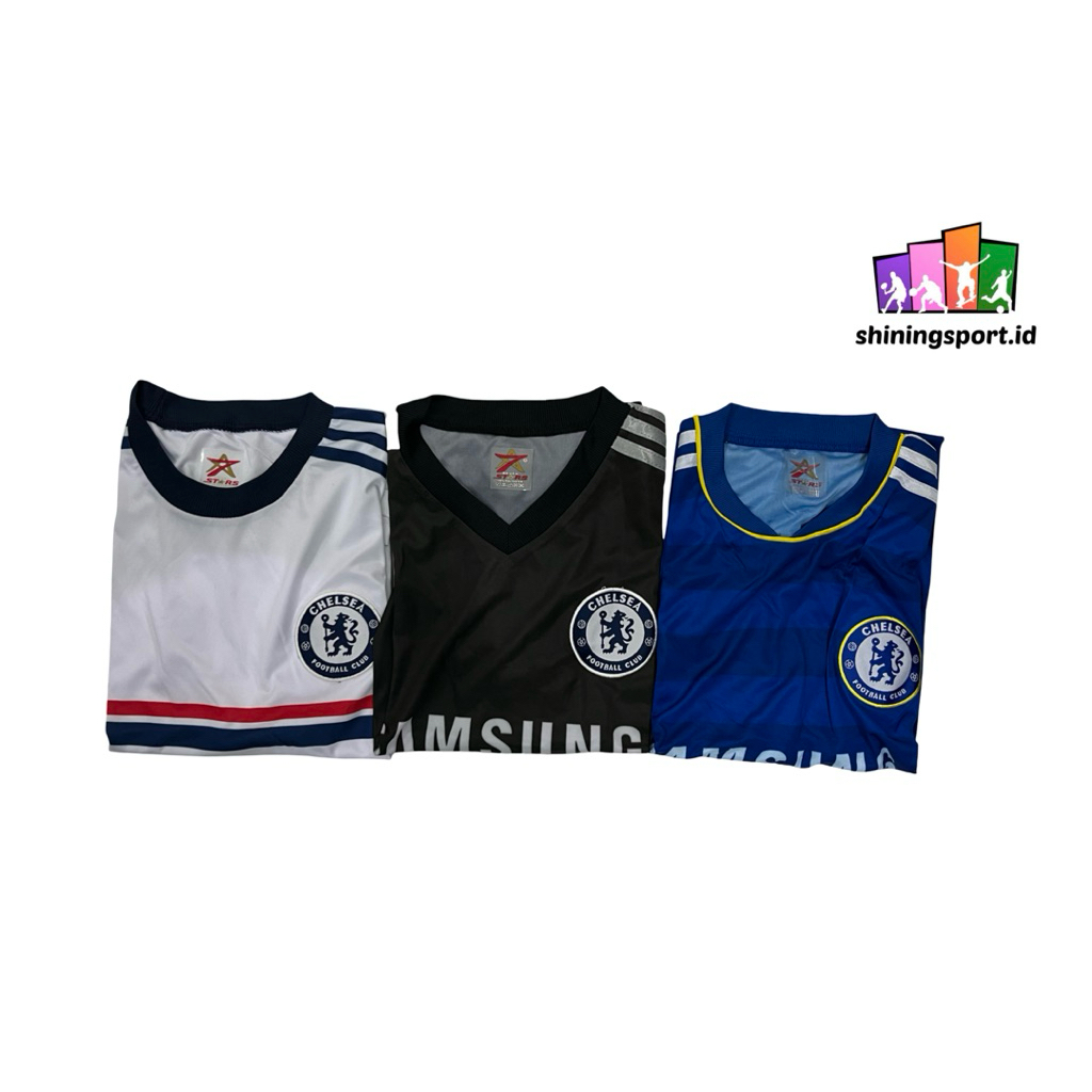 Jersey Bola Anak Hingga Remaja Retro Vintage Chelsea Home Away 2008-2009/2011-2013 All Size Fit To X