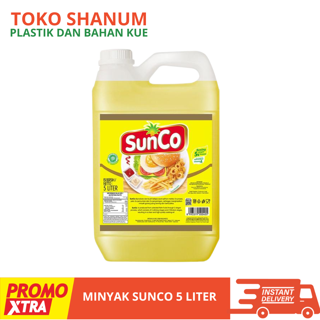 MINYAK GORENG SUNCO 5 LITER