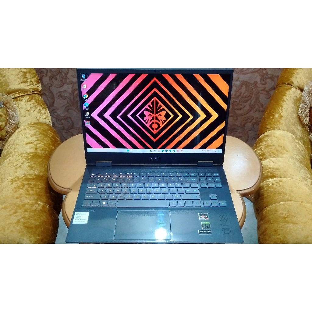 HP OMEN GAMING 15-EN0013AX Real Gaming VGA NVIDIA RTX2060 6GB Editing Grafis Rendering AMD Ryzen 7-4