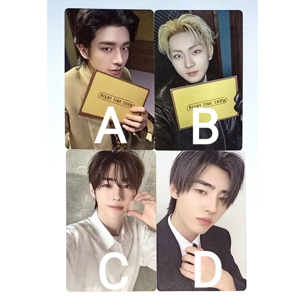 Readystock Photocard PC official ENHYPEN ENHA EN- album weverse ver wv desire unleash d:u romance un