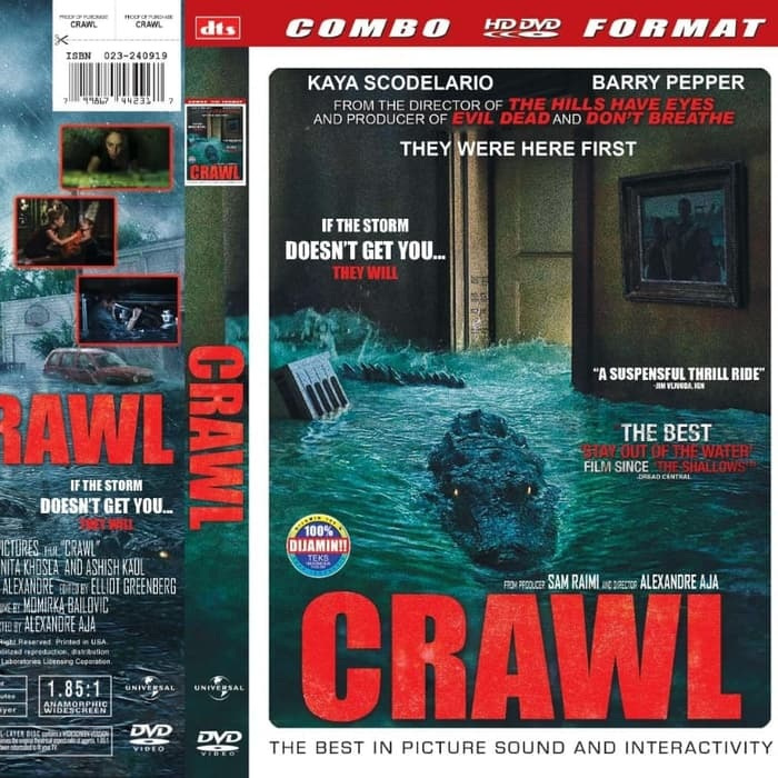 Kaset Film Crawl Thriller Action