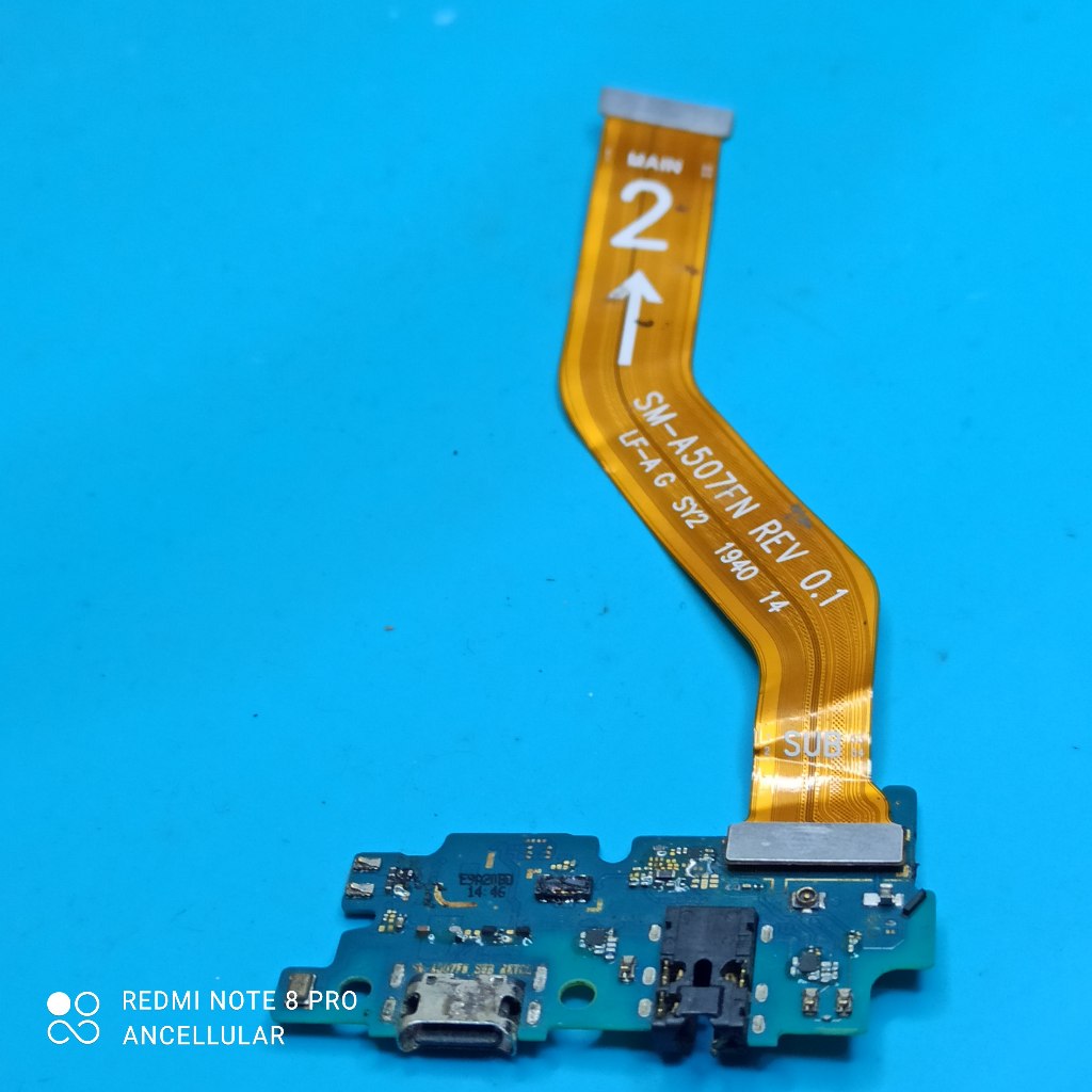 Konektor Charger + Flexibel Samsung A50 Original Copotan