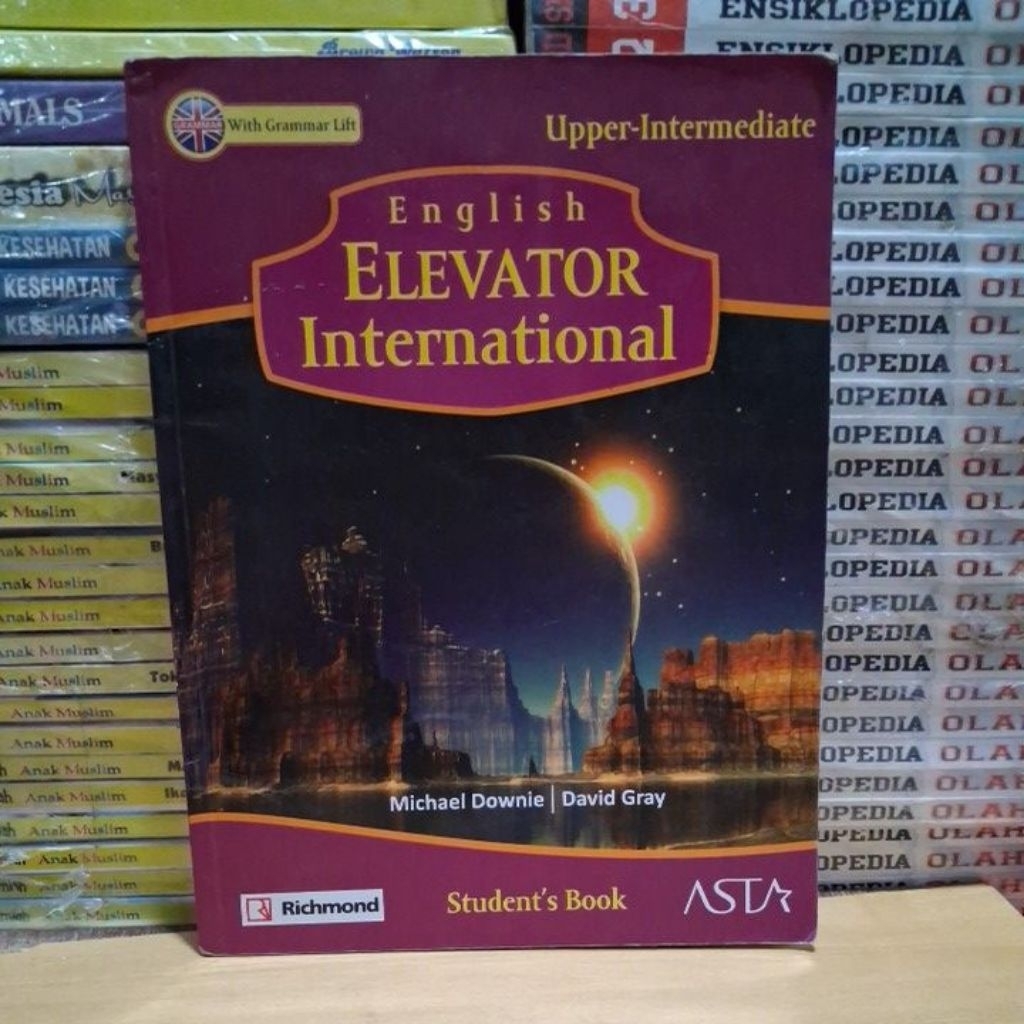 Buku Original English ELEVATOR Internasional  Upper - Internasional Student's Book By Michael dkk AS