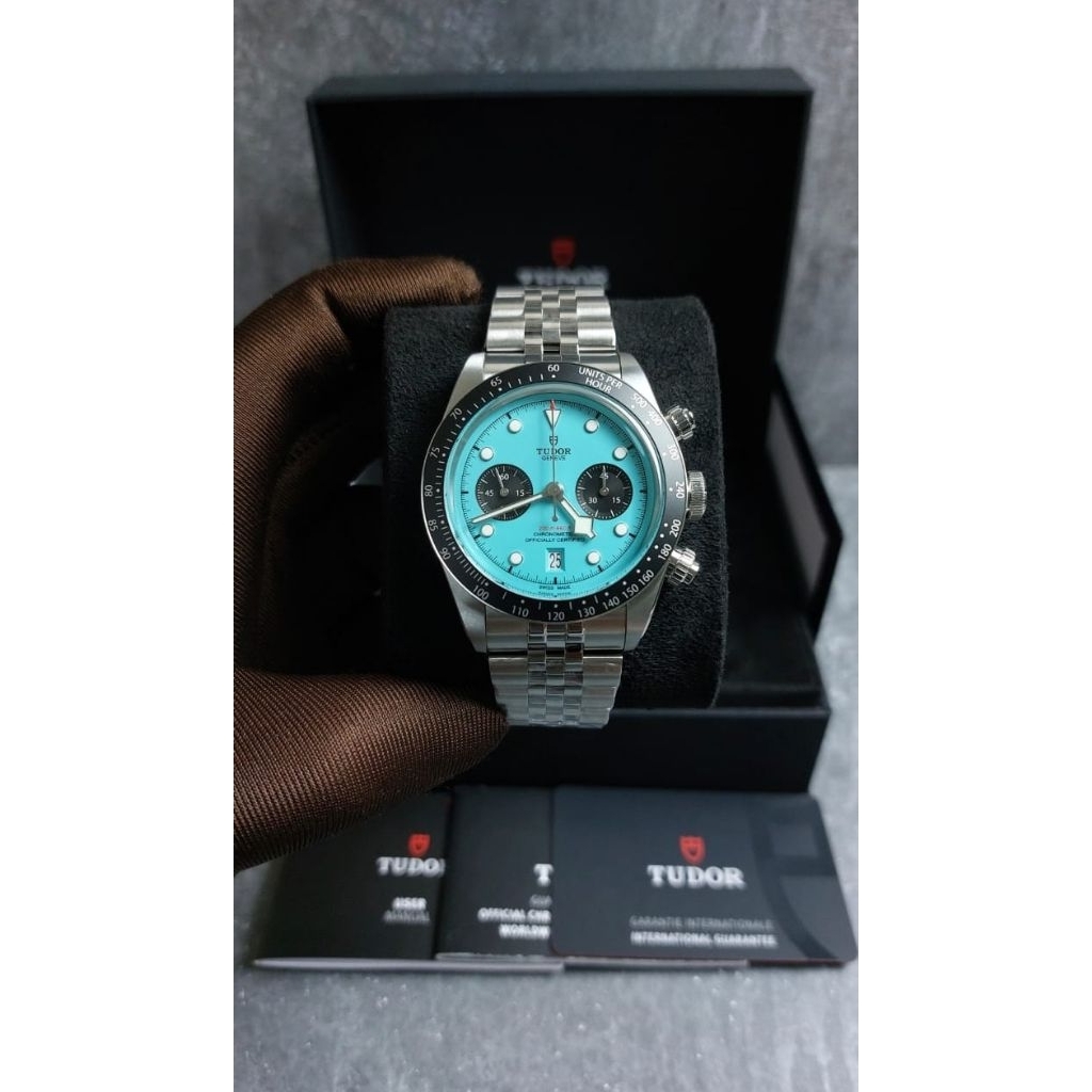 Tudor Black Bay Chrono Flaminggo M79360N-0024 Ready Stock