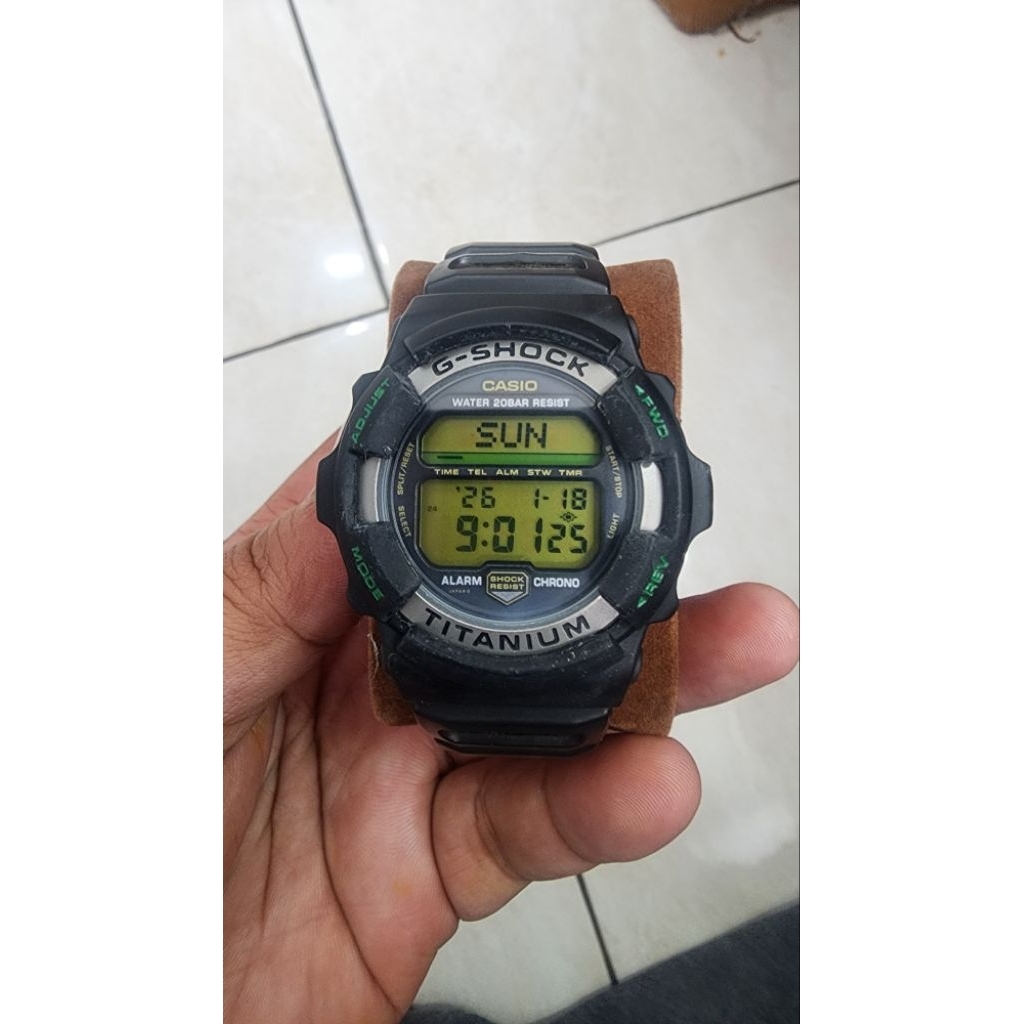 G Shock MRG-1 Gold Edisi jam jadul Japan K